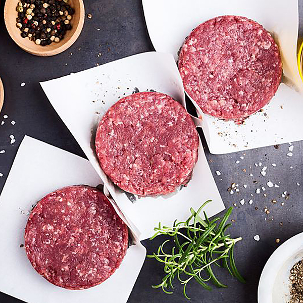 Hamburguesa de carne de cabra
